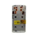 FRONTAL MOTOROLA X PLAY BRANCO  GE-908  GOLD EDITION