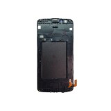 FRONTAL LG K8 K350 PRETO C/ARO